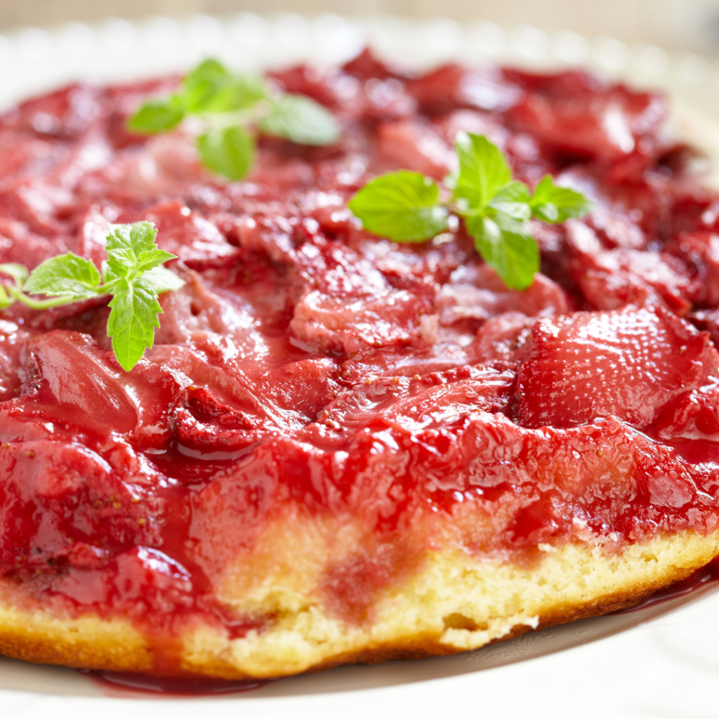 Strawberry Upside Down Cake